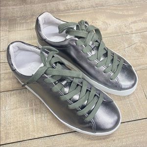 Brand new in box Rag & Bone gunmetal sneakers w/ card/bag